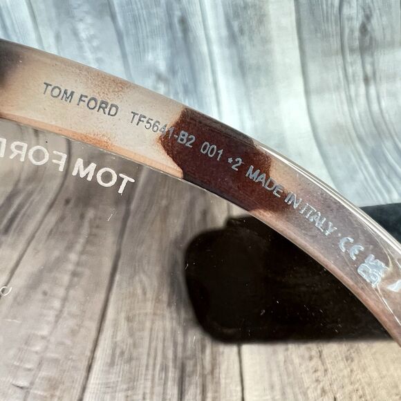 TOM FORD TF 5641-B2 001 55mm Clip On ONLY Not Full Sunglasses - Italy main image 4